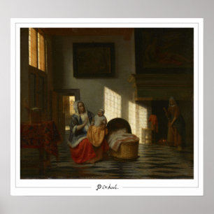 Póster de arte de Zedign de Pieter de Hooch #56