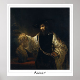 Póster de arte de Zedign de Rembrandt van Rijn #21