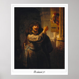 Póster de arte de Zedign de Rembrandt van Rijn #26
