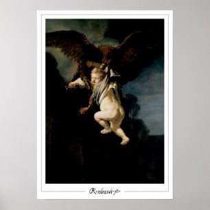 Póster de arte de Zedign de Rembrandt van Rijn #49