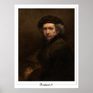 Póster de arte de Zedign de Rembrandt van Rijn #54