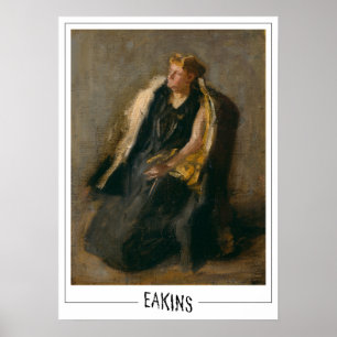 Póster de arte de Zedign de Thomas Eakins #2