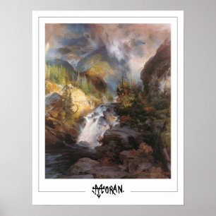 Póster de arte de Zedign de Thomas Moran #13