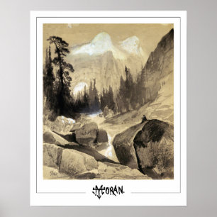 Póster de arte de Zedign de Thomas Moran #133