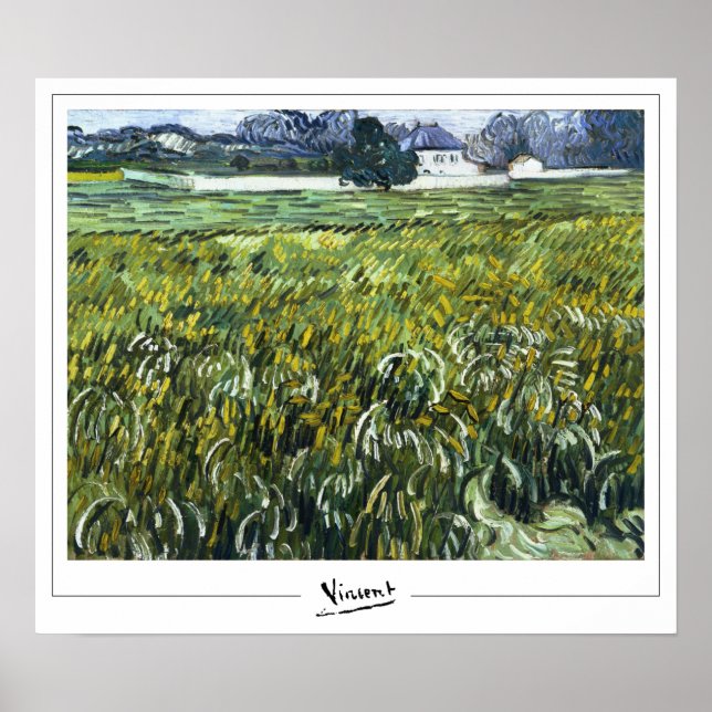 Póster de arte de Zedign de Vincent Van Gogh #32 (Frente)