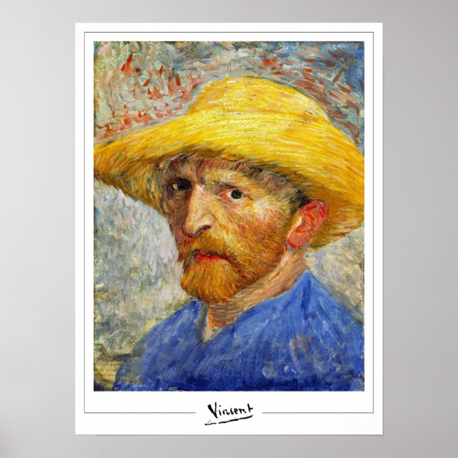 Póster de arte de Zedign de Vincent Van Gogh #49 (Frente)