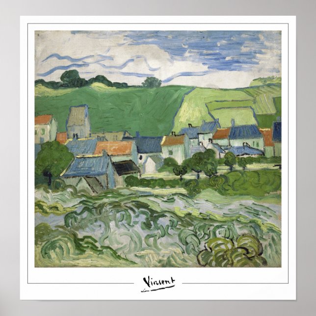 Póster de arte de Zedign de Vincent Van Gogh #4-3 (Frente)