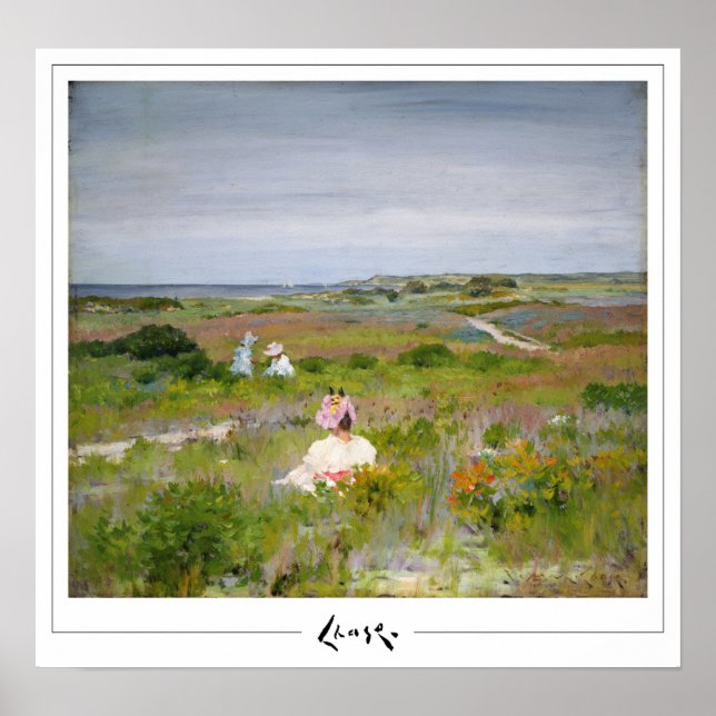 Póster de arte de Zedign de William Merritt Chase  (Frente)