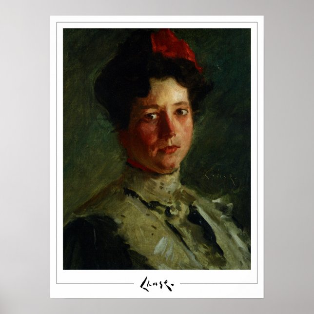 Póster de arte de Zedign de William Merritt Chase  (Frente)