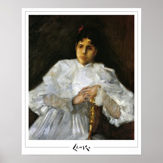 Póster de arte de Zedign de William Merritt Chase  (Frente)
