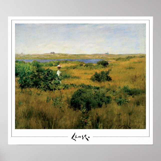 Póster de arte de Zedign de William Merritt Chase  (Frente)