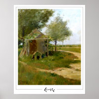 Póster de arte de Zedign de William Merritt Chase 