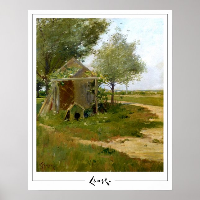 Póster de arte de Zedign de William Merritt Chase  (Frente)