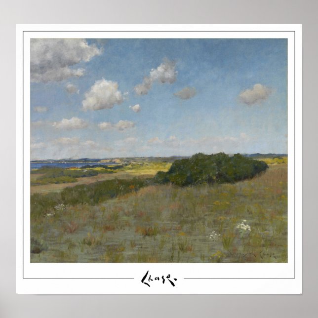 Póster de arte de Zedign de William Merritt Chase  (Frente)