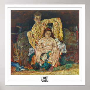 Póster de arte de Zedign Egon Schiele #17-2
