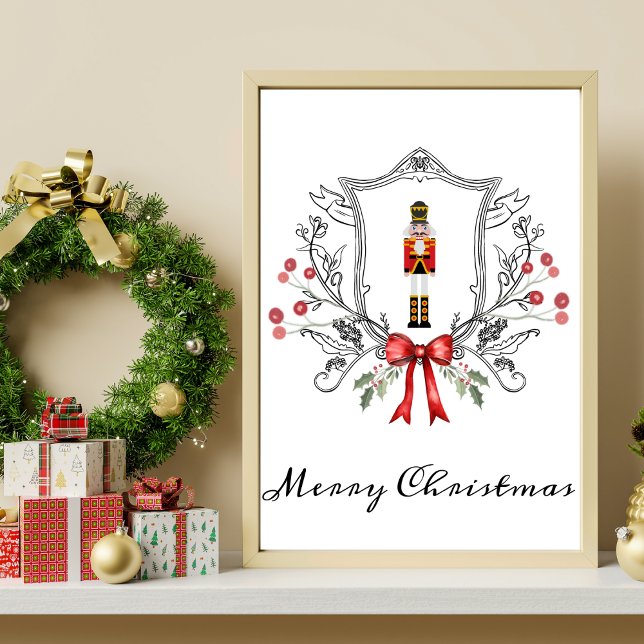 Poster de arte del Escudo clásico Nutcracker (Subido por el creador)
