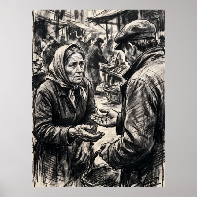 Póster de Arte del Espíritu de Intercambio del Mer (Frente)