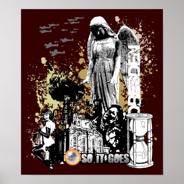 Poster de arte del matadero $24.95 (Frente)