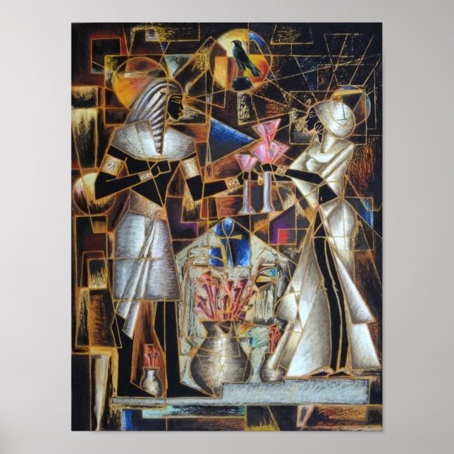 Poster de arte del matrimonio kemético (Frente)