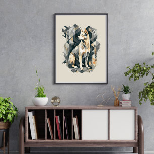 Poster de arte del perro [BD-D2]
