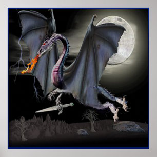 Poster de arte Dragon