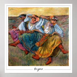 Poster de arte Edgar Degas Zedign #6-2