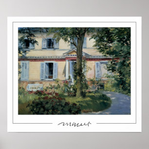 Póster de arte Édouard Manet Zedign #202