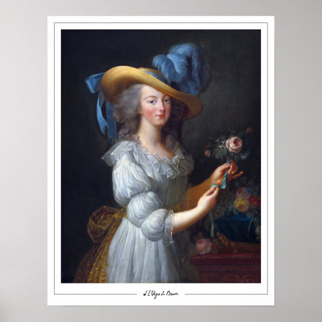 Póster de arte Élisabeth Vigée Le Brun Zedign #189 (Frente)
