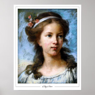 Póster de arte Élisabeth Vigée Le Brun Zedign #279