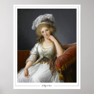 Póster de arte Élisabeth Vigée Le Brun Zedign #282