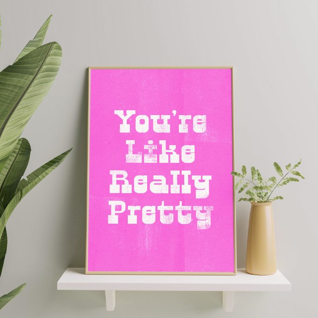 Poster de arte en pared de citas de Bonito de moda (Subido por el creador)