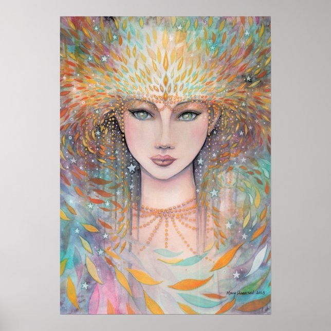 Póster de arte Espíritu de Verano de Molly Harriso (Frente)