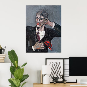 Póster de arte fino - Autorretrato de Helmut Kolle