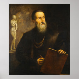 Póster de arte fino de Tiziano - Pietro della Vecc