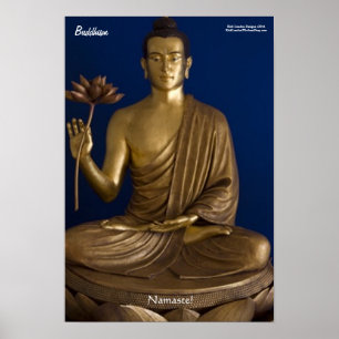 Póster de Arte Fino "Namaste" Budismo