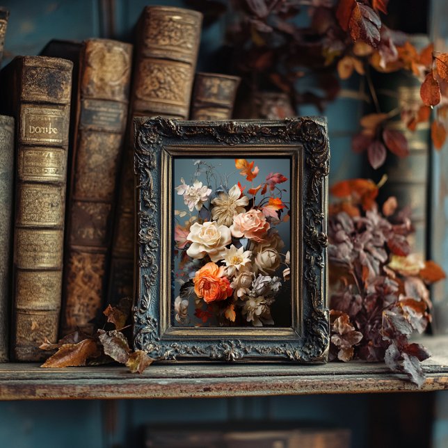 Poster de arte floral de otoño (Subido por el creador)