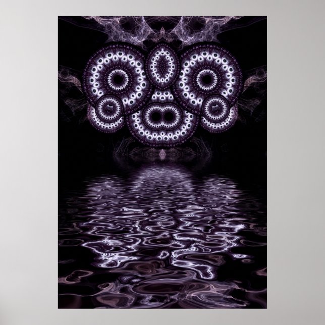 Póster de Arte Fractal Ramiana (Frente)