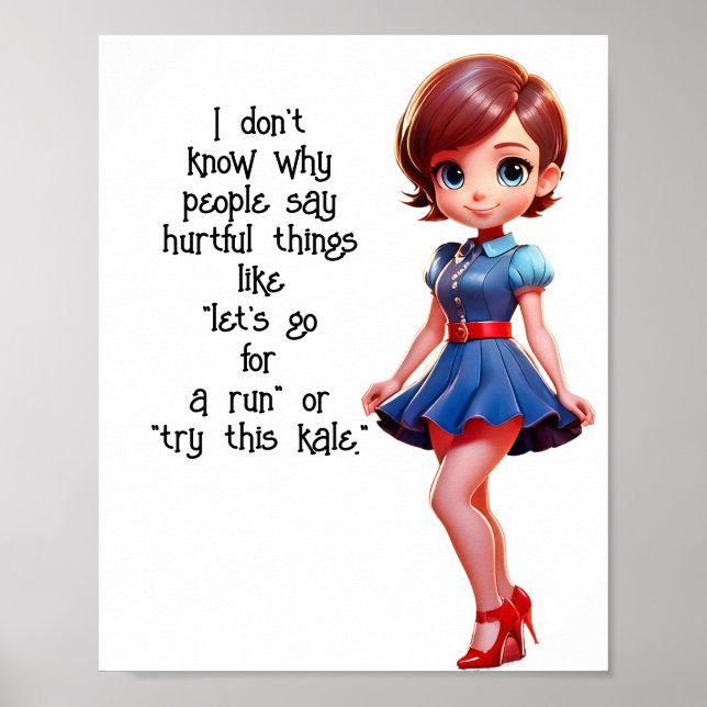 Poster DE ARTE FUNNY STUFF (Frente)