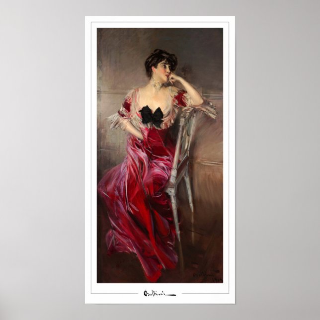 Poster de Arte Giovanni Boldini Zedign #113 (Frente)