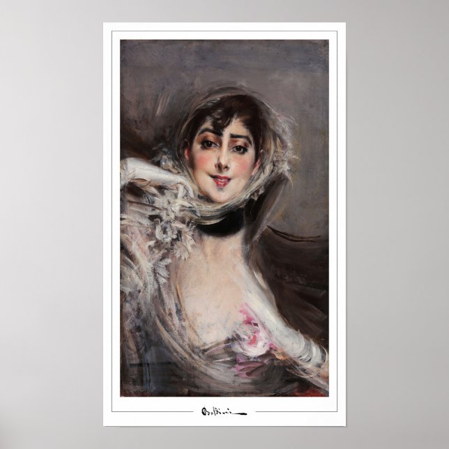Poster de Arte Giovanni Boldini Zedign #125 (Frente)