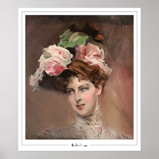 Poster de Arte Giovanni Boldini Zedign #203 (Frente)