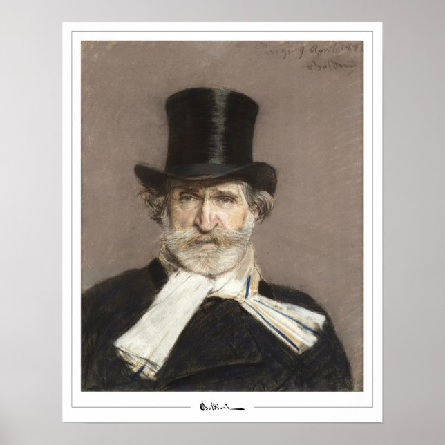 Poster de Arte Giovanni Boldini Zedign #258 (Frente)