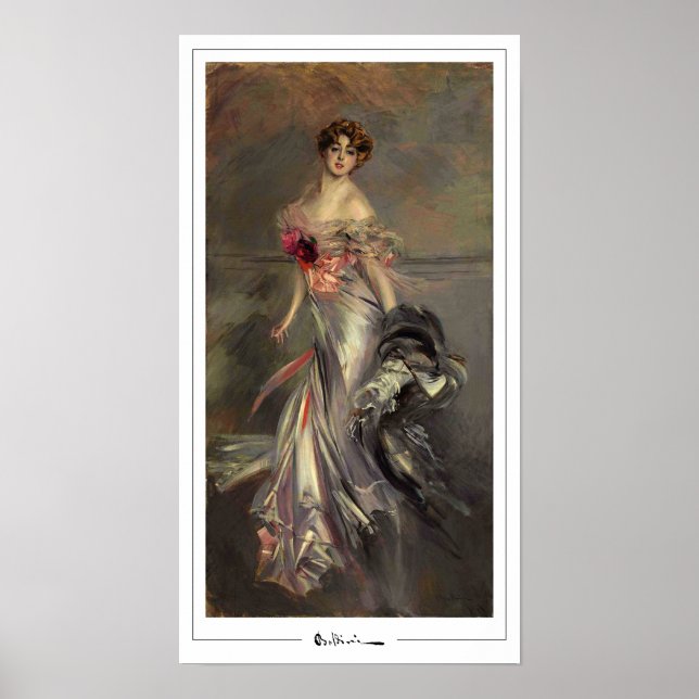 Poster de Arte Giovanni Boldini Zedign #314 (Frente)