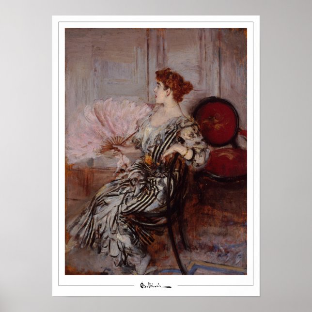 Poster de Arte Giovanni Boldini Zedign #421 (Frente)