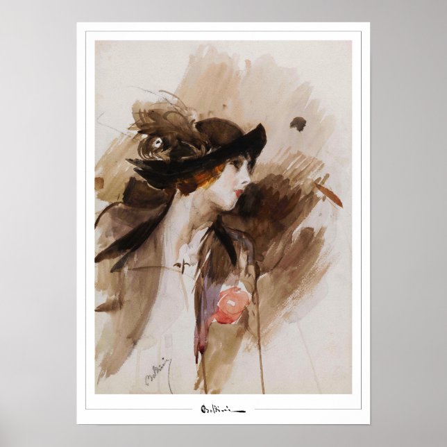 Poster de Arte Giovanni Boldini Zedign #515 (Frente)