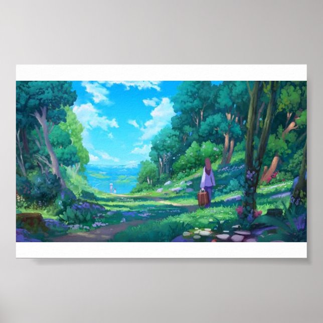 Poster de arte gráfico de pared imprime imágenes e (Frente)