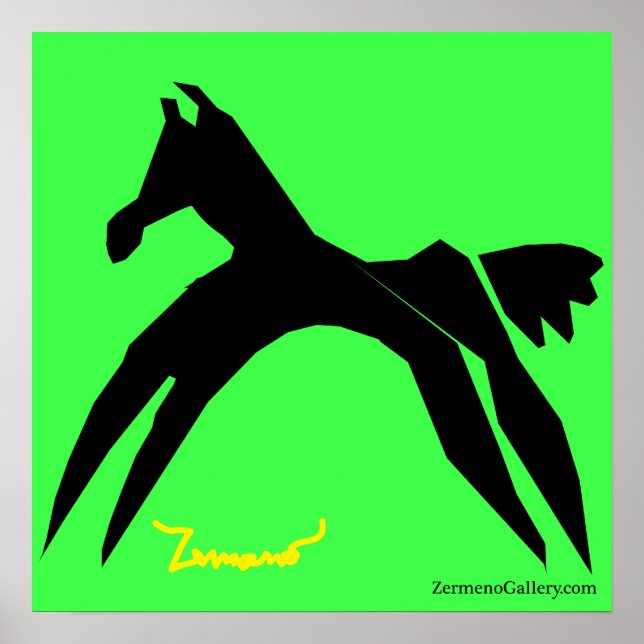 Poster de arte gráfico de Zermeno (Frente)