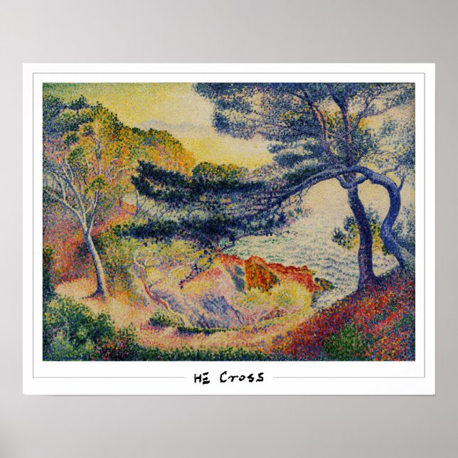 Póster de arte Henri-Edmond Cross Zedign #8 (Frente)