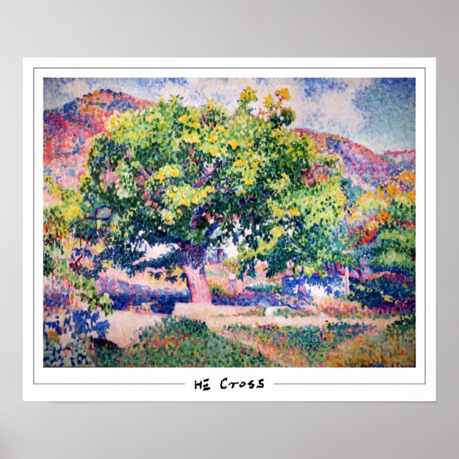 Póster de arte Henri-Edmond Cross Zedign #99 (Frente)