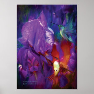 Poster de arte Hummers de verano
